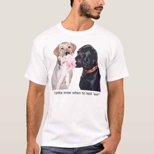 Yaは知るためにそれらをいつ握るか得ました Tシャツ (正面)