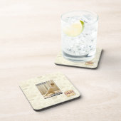 Yaはyurの右足を、yaによって置かれたyurの右足ou置きました コースター (右側)