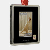 Yaはyurの右足を、yaによって置かれたyurの右足ou置きました メタルオーナメント (右)