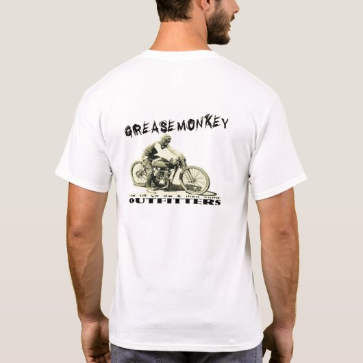 yaまで乗車は死にます tシャツ (裏面)