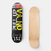 YAスケートボードでプルアップ スケートボード (正面)