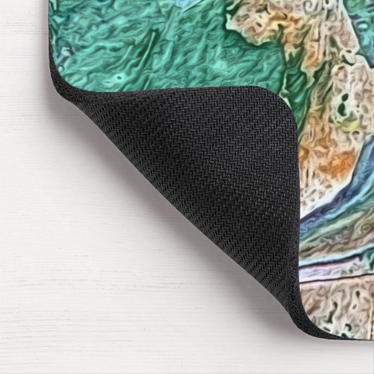 Ya後のゲーターを参照して、しばらくの間Croc混合メディア マウスパッド (コーナー)