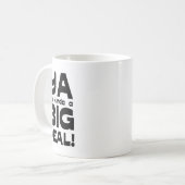 Ya私はちょっと大事2のマグです コーヒーマグカップ (正面左)