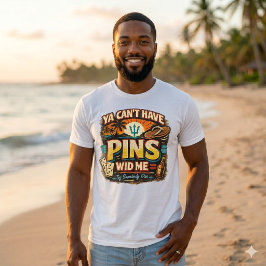 Ya Can’t Have Pins Wid Me – カリブのドミノ Tシャツ