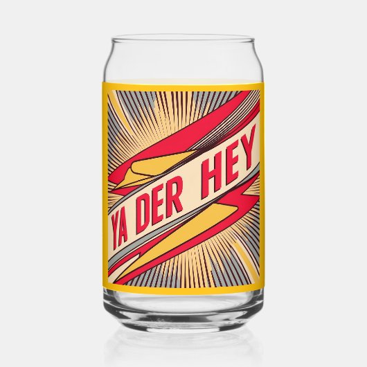 Ya Der Hey （ウィスコンシン・スラング） ガラス缶 (裏面)