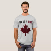 Ya Hoserをはずして下さい! ワイシャツ Tシャツ (正面フル)