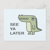 Ya Later Aligatorを参照 ポストカード (正面)
