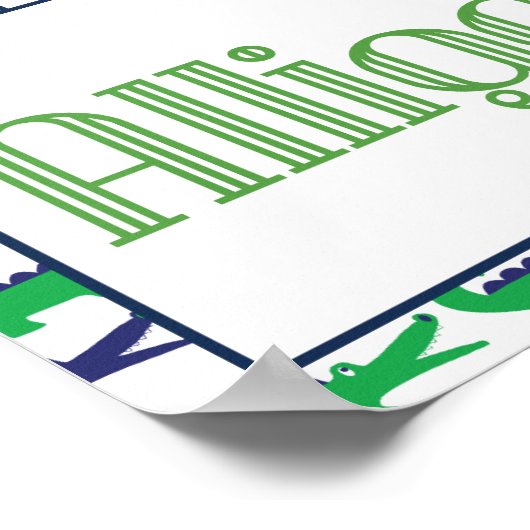 Ya Later Aligator Posterを参照 ポスター (角)