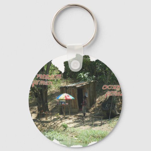 Ya Man to Ochos Rios Jamaica キーホルダー (正面)