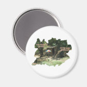 Ya Man to Ochos Rios Jamaica マグネット (正面/裏面)