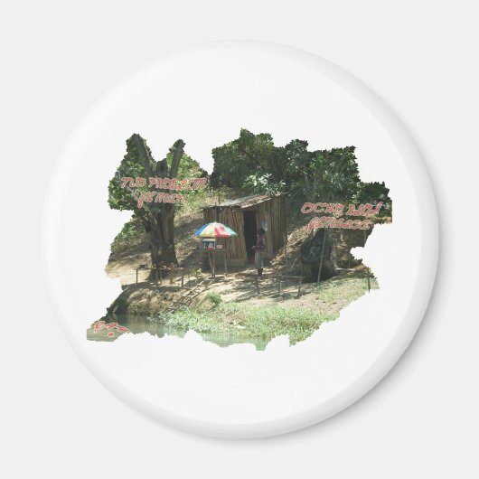 Ya Man to Ochos Rios Jamaica マグネット (正面)