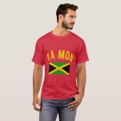 Ya Mon Jamaica Slang Funny Jamaican Phrase friend  Tシャツ (正面フル)