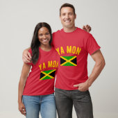 Ya Mon Jamaica Slang Funny Jamaican Phrase friend  Tシャツ (ユニセックス)