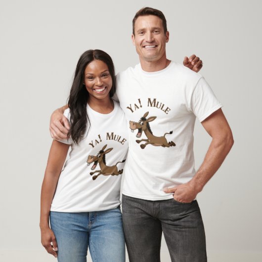 Ya! Mule running cartoon Tee  Tシャツ (ユニセックス)