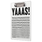 Yaaasタイポグラフィカスタム背景色 クリップボード (左)