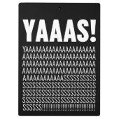 Yaaasタイポグラフィカスタム背景色 クリップボード (裏面)