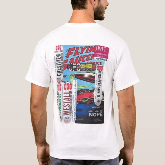 YAAD. STYLE.  JMT. T-Shirt Tシャツ (裏面)