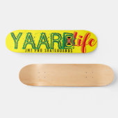 YAARD LIFE JMTスケートボード、7 3/4"デッキ スケートボード (横)