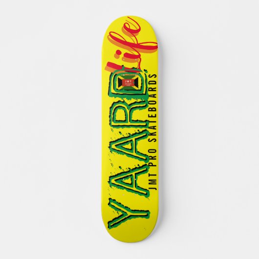 YAARD LIFE JMT スケートボード 7¾" デッキ (正面)