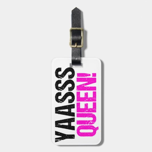 Yaasssの女王 ラゲッジタグ (正面縦)