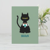 YAAWNねむたいグリーティングカード シーズンカード (スタンド正面)