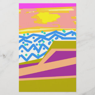 Yacht on Pink Notepad 便箋