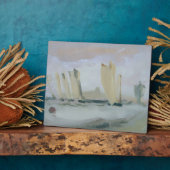 Yacht Racing on the Solent,以前の帰属 フォトプラーク (側面)