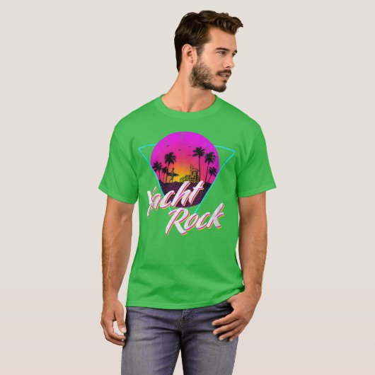 Yacht Rock Party Boat Drinking Beach friends Tシャツ (正面フル)