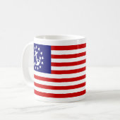 YachtEnsign コーヒーマグカップ (正面左)