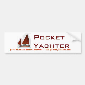 Yachtersの小型のバンパーステッカー バンパーステッカー