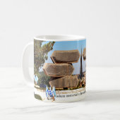 Yad Vashemのユダヤ人の兵士および党派のコーヒー・マグ コーヒーマグカップ (正面左)