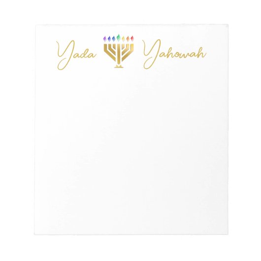 Yada Yahowah Notepad ノートパッド (正面)