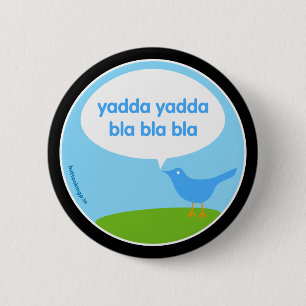 Yaddaのyadda - Twitterボタン 缶バッジ