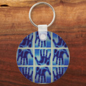 yaei creepy blue hands gonna terrorizing your life キーホルダー (正面)