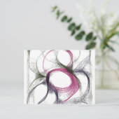 yaei_linked脳プロジェクト相互接続ニューロン ポストカード (スタンド正面)