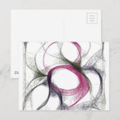 yaei_linked脳プロジェクト相互接続ニューロン ポストカード (正面/裏面)