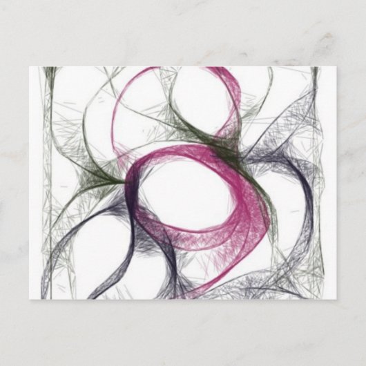 yaei_linked脳プロジェクト相互接続ニューロン ポストカード (正面)