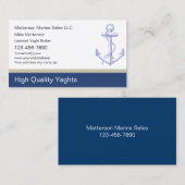Yaght Broker名刺 名刺 (正面/裏面)