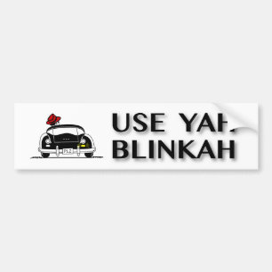 Yah Blinkahを使用して下さい バンパーステッカー