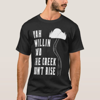 YAH WILLINとクリークはヴィンテージNを上昇クールさせない Tシャツ