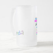 YAHOIMI KP フロストグラスビールジョッキ (正面左)