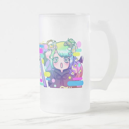 YAHOIMI KP フロストグラスビールジョッキ (右)