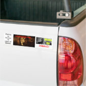 Yahspeople.com バンパーステッカー (トラック上)