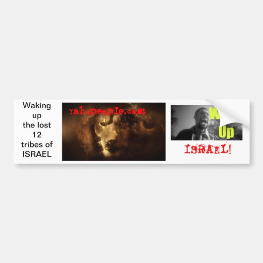 Yahspeople.com バンパーステッカー (正面)