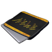 YAHUAH – 最も高い名前01-01エレクトロニクスバッグ ラップトップスリーブ (正面下部)