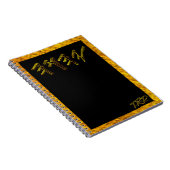 YAHUAH – 最も高い名前01-01 ノートブック (右側)