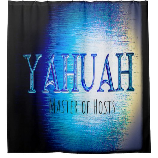 Yahuah-Master of Hosts 01-01 シャワーカーテン (正面)