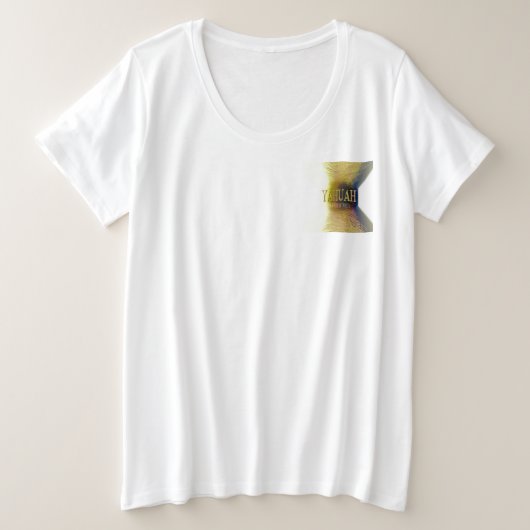 Yahuah-Master of Hosts 02-02 プラスサイズTシャツ (デザイン正面)