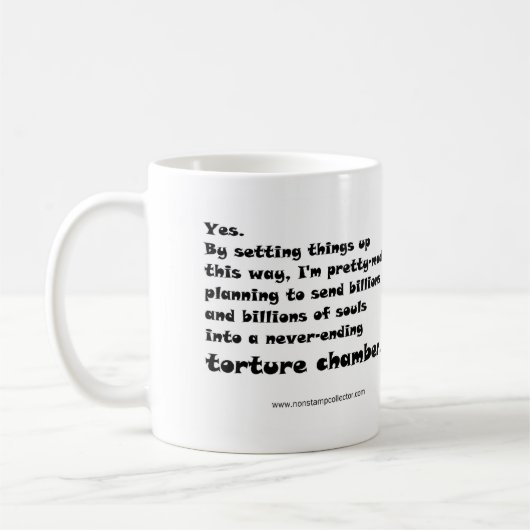 Yahwehのおいしい作成3 コーヒーマグカップ (左)