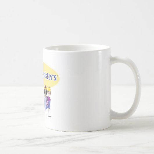 Yahwehの姉妹 コーヒーマグカップ (右)
